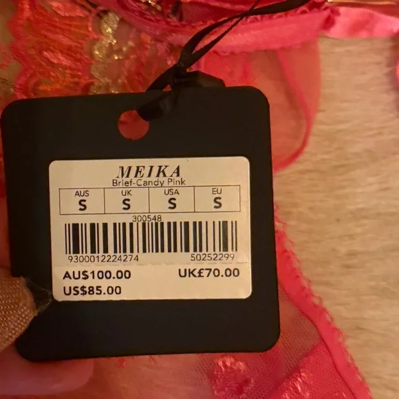 HONEY BIRDETTE MEIKA CANDY PINK NWT SMALL SET! - Picture 9 of 10